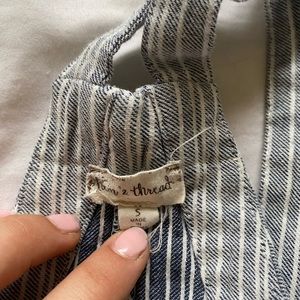 Hem and thread comfy romper